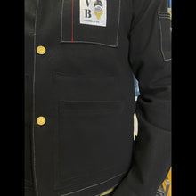 Load image into Gallery viewer, The Alcatraz Jacket - Black Denim