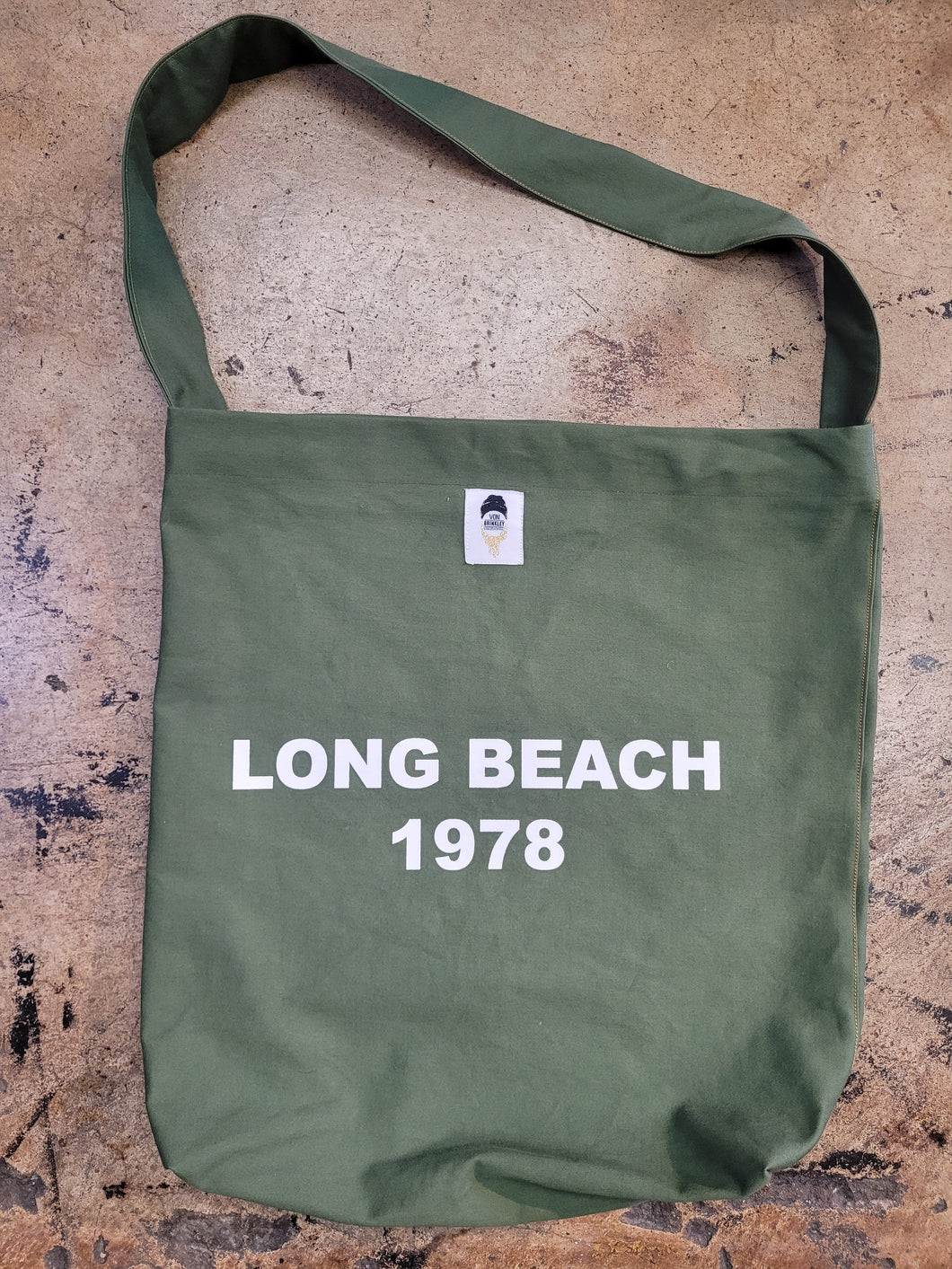 Long beach tote (single sided)