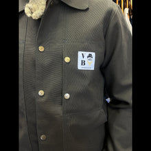Load image into Gallery viewer, The Alcatraz Jacket - Army Green Canvas
