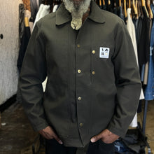 Load image into Gallery viewer, The Alcatraz Jacket - Army Green Canvas
