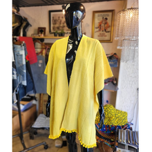 Load image into Gallery viewer, Yellow Handwoven Shawl
